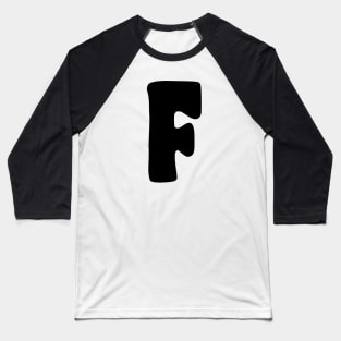 Letter F Baseball T-Shirt